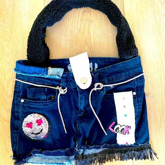 RawEdge bags by Salina Handbags - Original Denim One of a kind .RawEdge bags handmade by Salina . Mixed materials